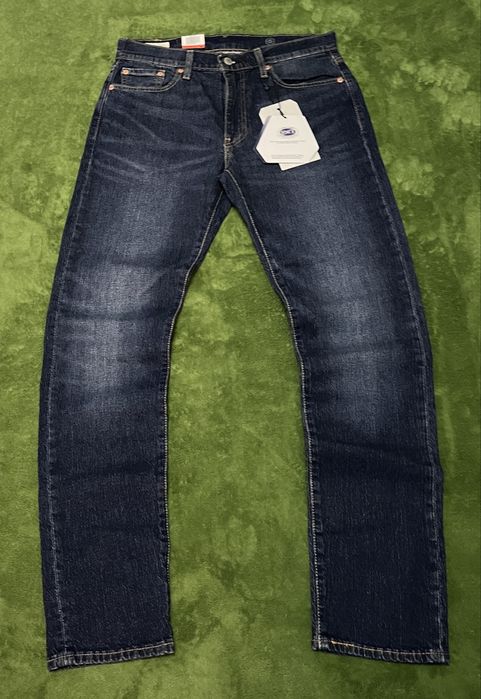 Оригинальные темно синие джинсы Levis 502 taper 30x32 читайте описание