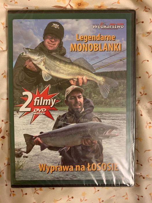 Wędkarstwo - Wyprawa na łososie i Legendarne monoblanki - 2 filmy DVD