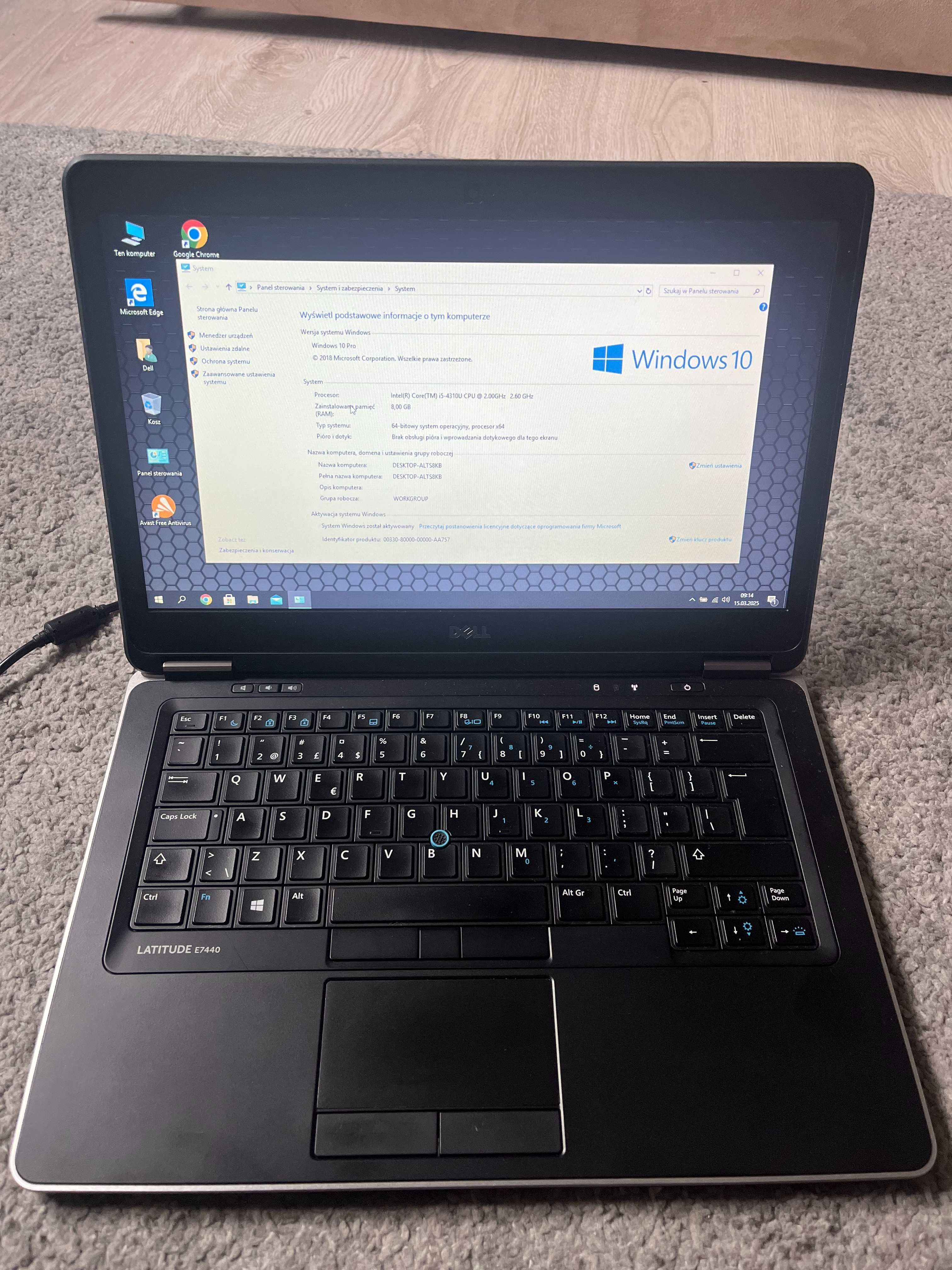 Dell Latitude E7440 i5 Ssd
