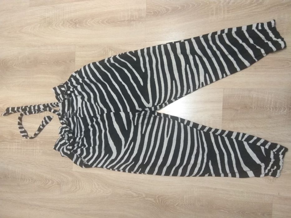 H&M Len i Wiskoza Chinosy 36