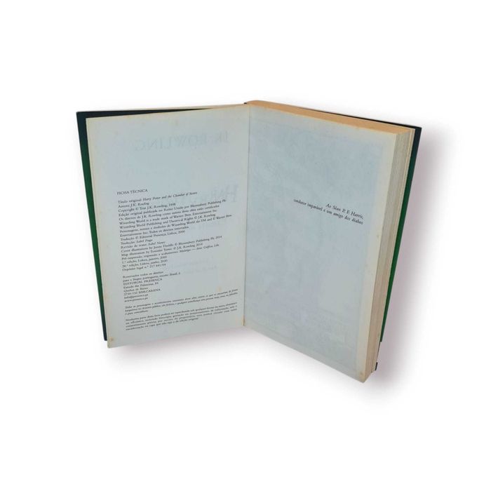 Harry Potter e a Câmara dos Segredos –J.K. Rowling(Editorial Presença)