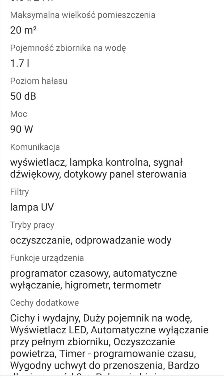 Osuszacz powietrza