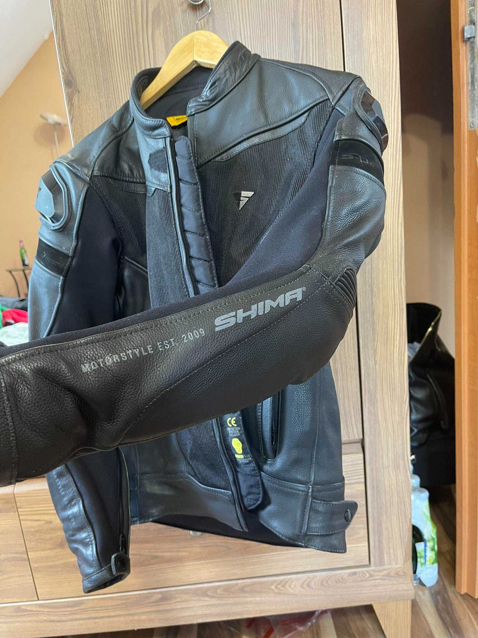 Kurtka motocyklowa SHIMA Piston Roz.50 + łącznik kurtki/spodnie