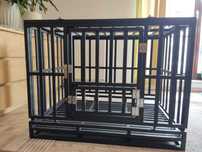 Klatka kennelowa dla psa VEVOR (95 × 65 × 81 cm) UŻYWANA