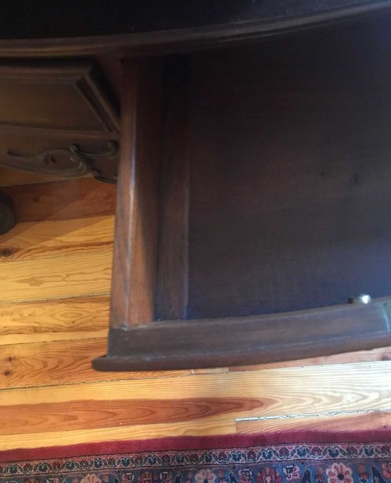 Mesa de Encostar em Madeira Maciça