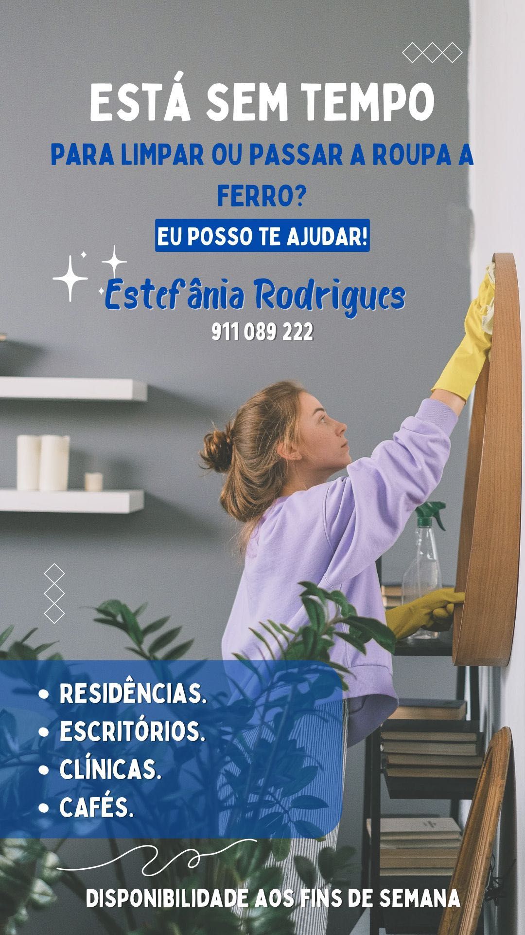 Limpezas domesticas V.N.Gaia ou Porto