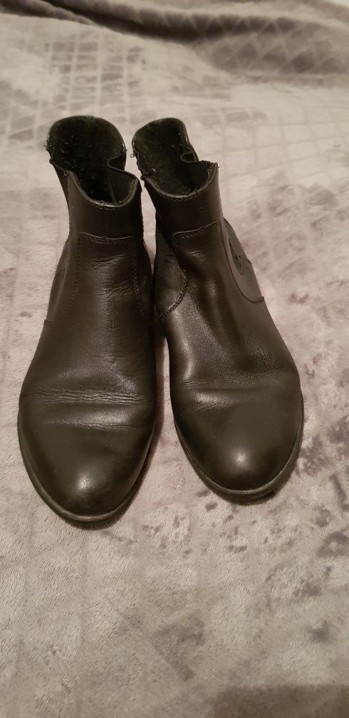 Botki skórzane Lasocki
