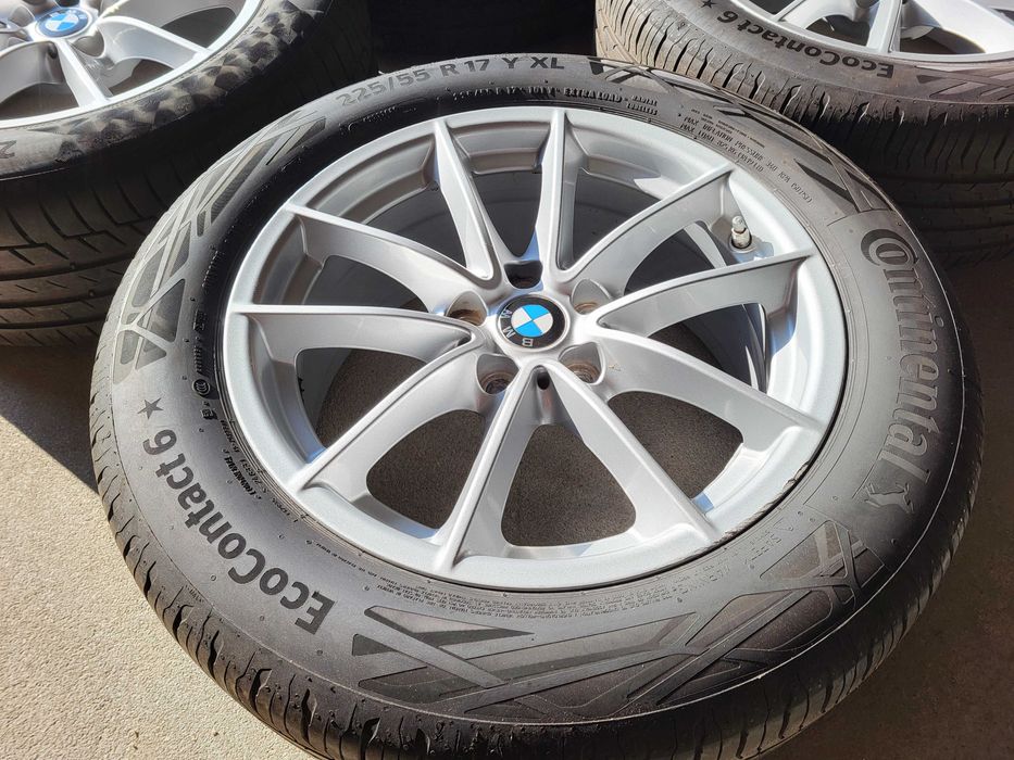 [L16] Koła letnie BMW 17 Cali 5x112 Conti 225/55/17 6mm BMW 5