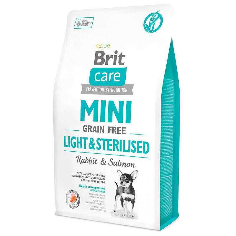 Корм BRIT CARE MINI 2 кг для собак  малих порід. 5 Видів