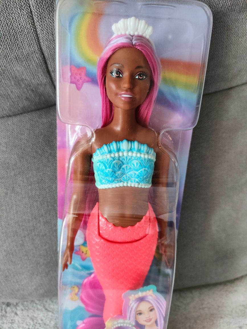 Lalka barbie syrena nowa