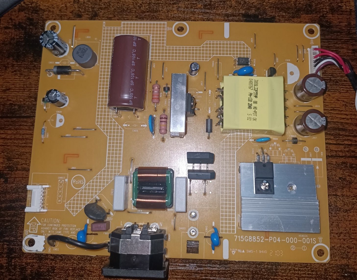 Płyta zasilacz 715G8852-P04- 000- 001S
