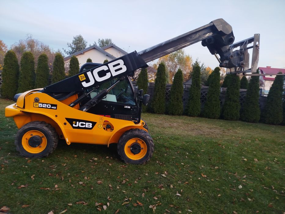 JCB ładowarka520-40 teleskopowa 4x4  22rok  manitou terex  merllo
