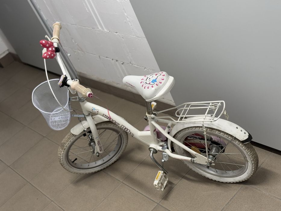 rowerek dziecięcy 16 cali Hello Kitty 50 zł