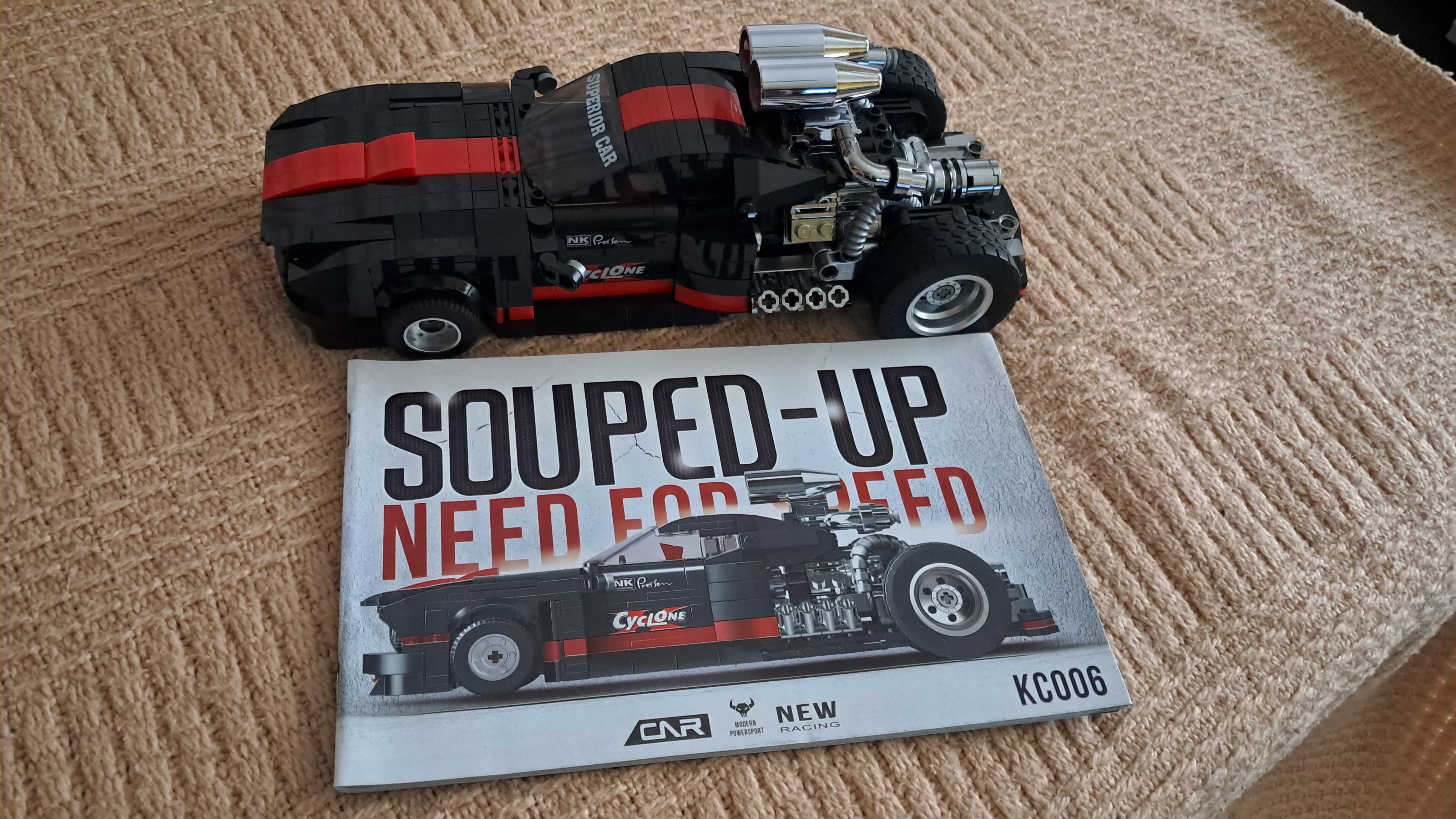 To nie Lego Ford Mustang decool Souped-up kc006