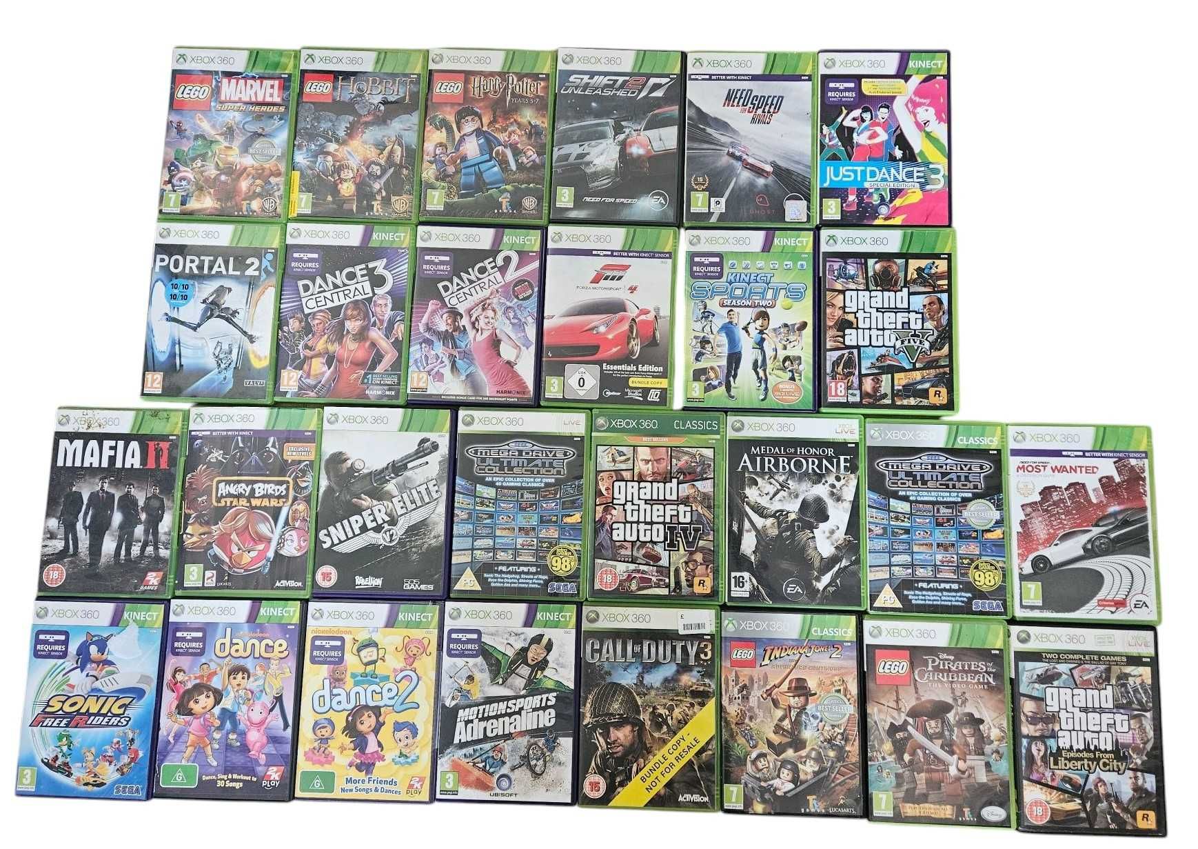 Gry xbox 360 duży wybór 45pln każda x360
