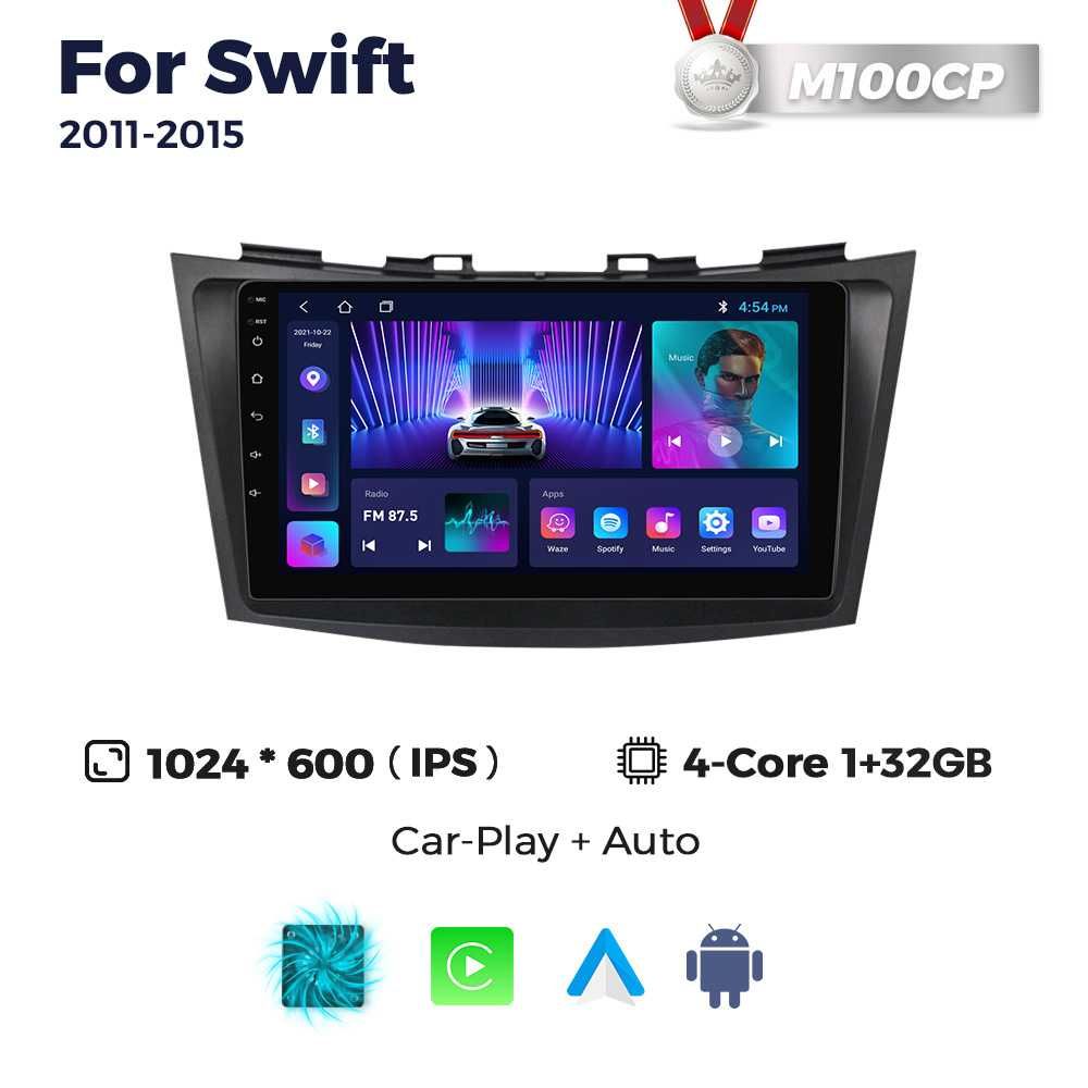 Штатна магнітола Suzuki Swift Android Gps навігація