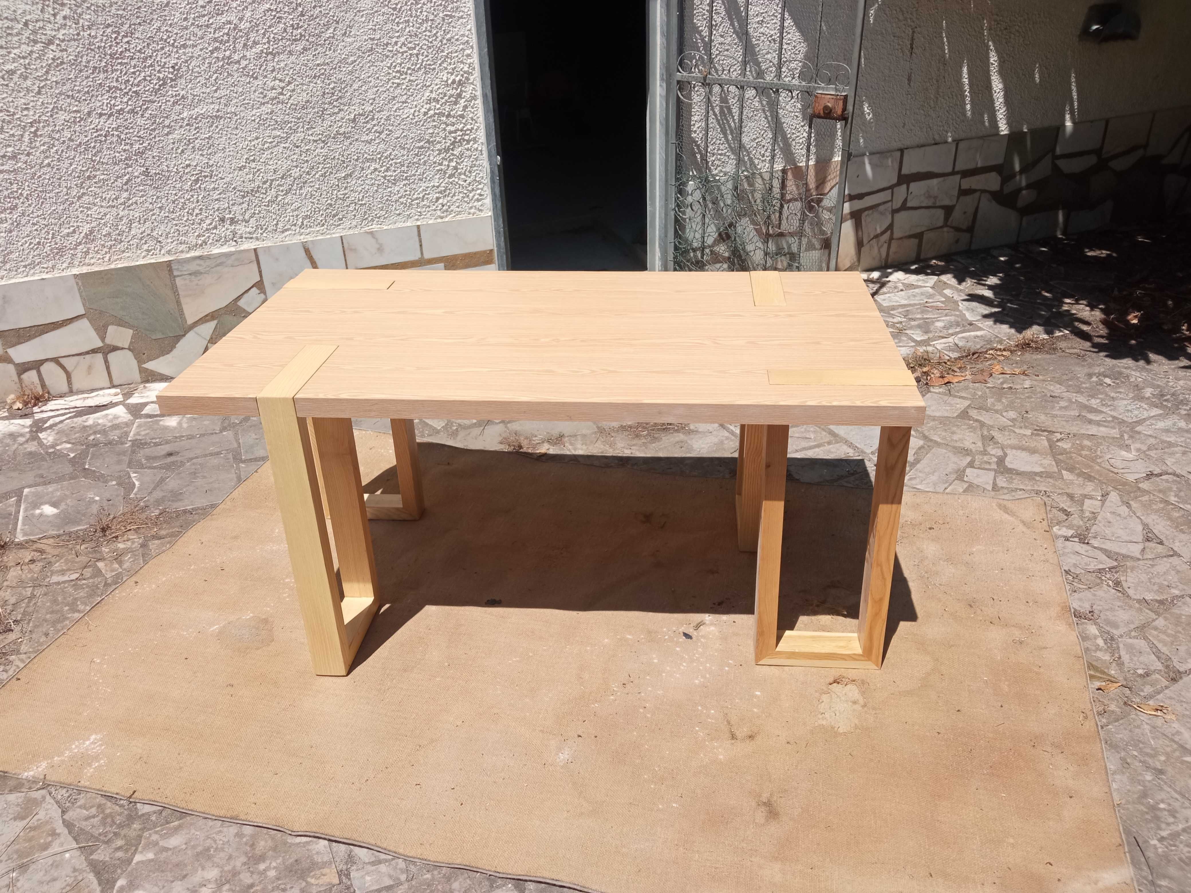 Mesa madeira maciça Conforama