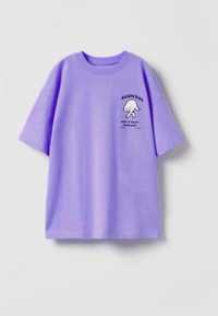 T-shirt oversize dziewczęcy 146/152