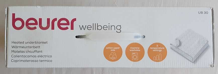 Beurer UB 30 - nakładka, koc elektryczny