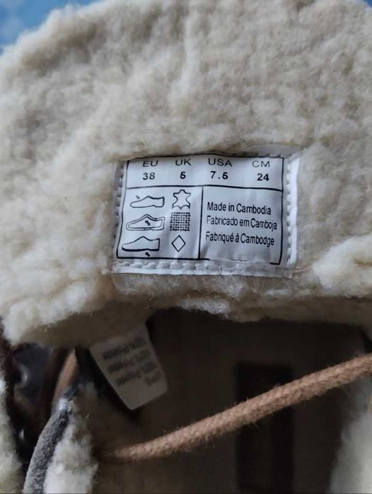 Ботинки женские новые зимние размер -37.5 дл.стель-23.5