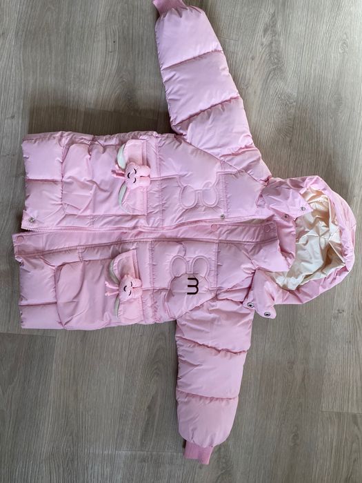 Дитяча зимова куртка для дівчинки 98-104/110 зріст.