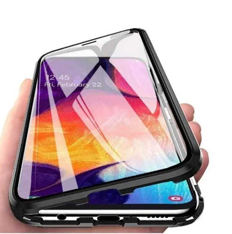Magnetic case Full Glass 360 (чехол)   Redmi Note 10 / Redmi Note 10S