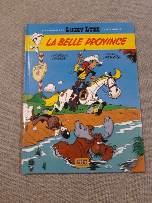 BD Lucky Luke "La belle province"