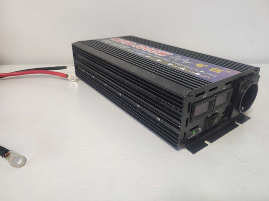 Інвертор напруги Power Inverter 4000W чистий сінус