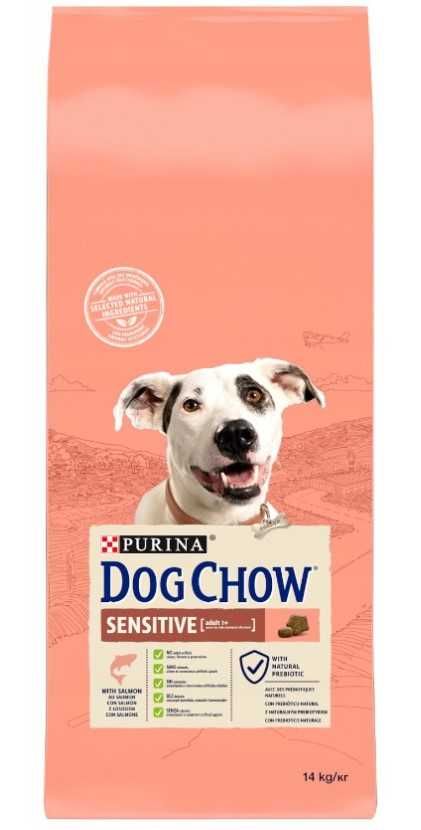 Purina DOG CHOW Sensitive łosoś 14kg