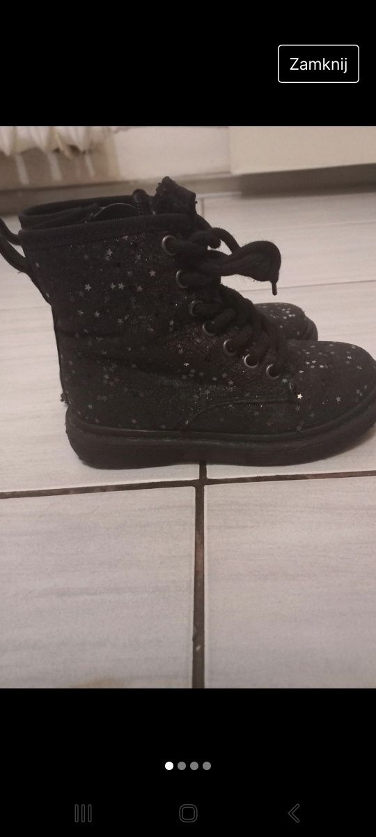 Cekinowe botki NEXT