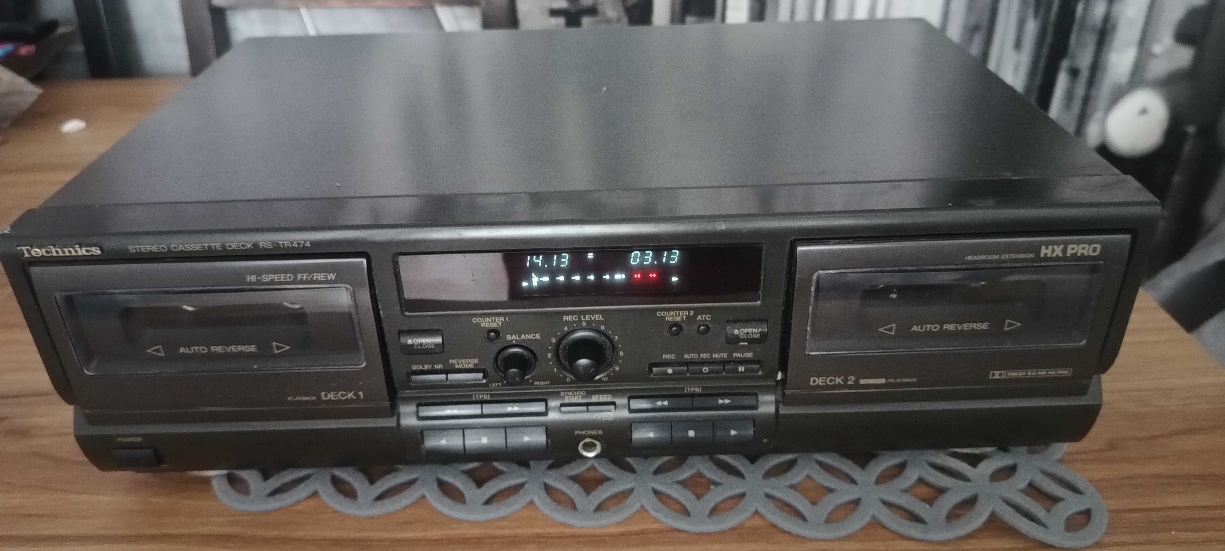 Technics RS-TR474 Double Cassette Tape Deck