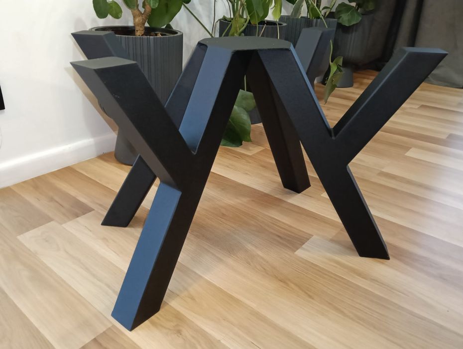 Nowoczesny stelaż metalowy pająk do stolika kawowego