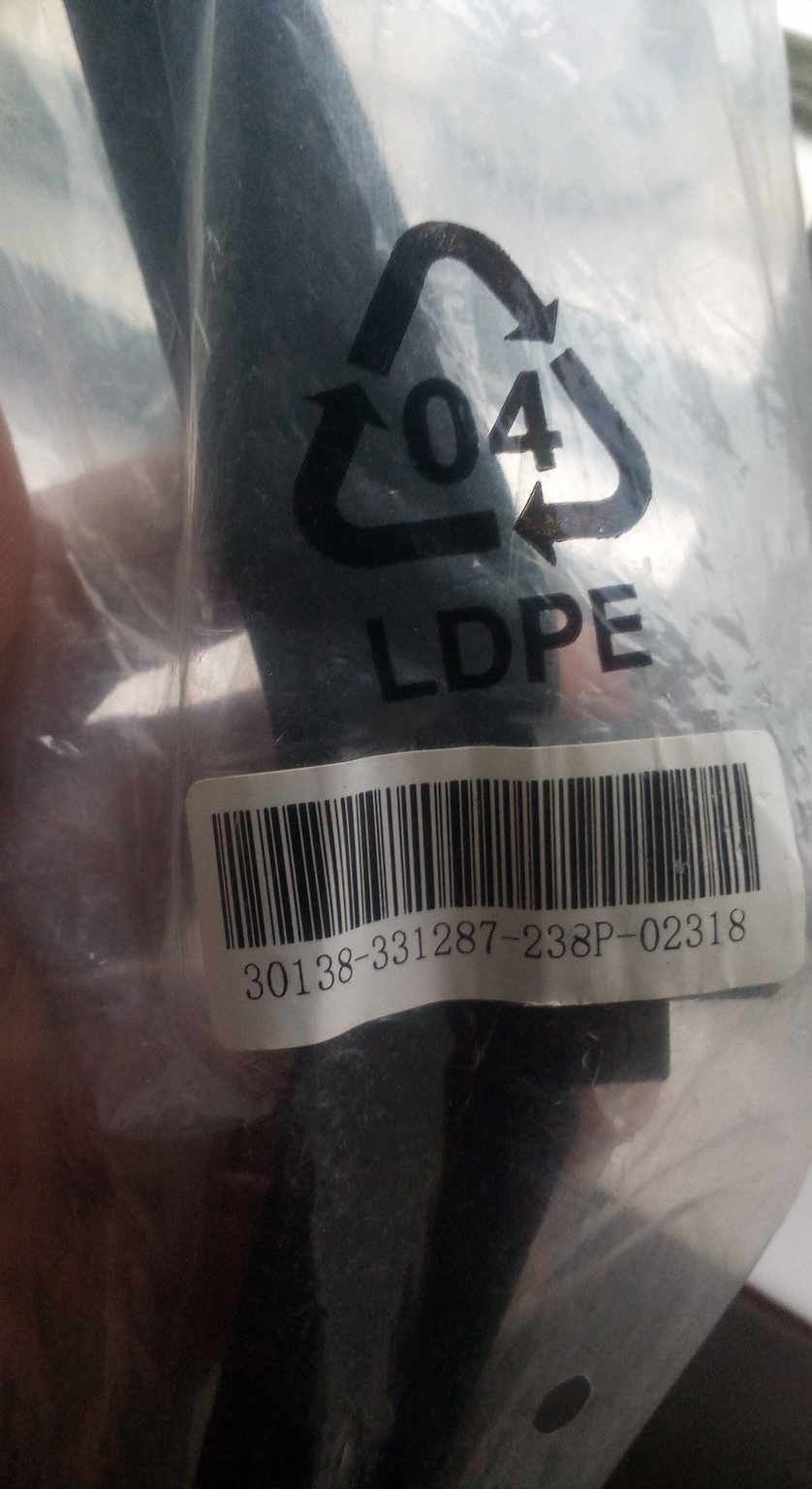 Braço para vidro traseiro limpa parabrisas novo standard
