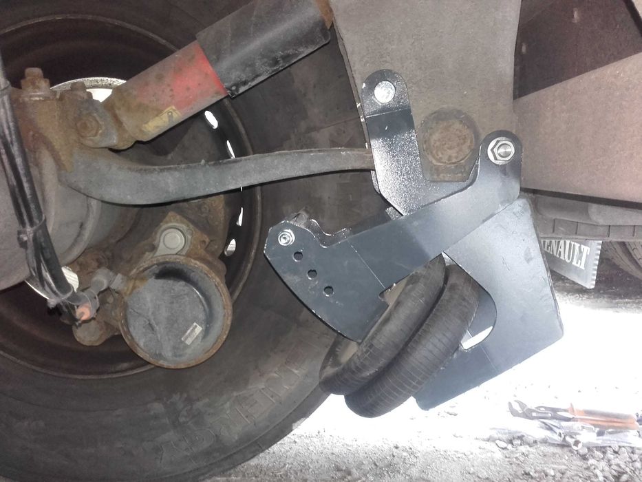 Mechanizm podnoszenia osi Schmitz - ocynkowany