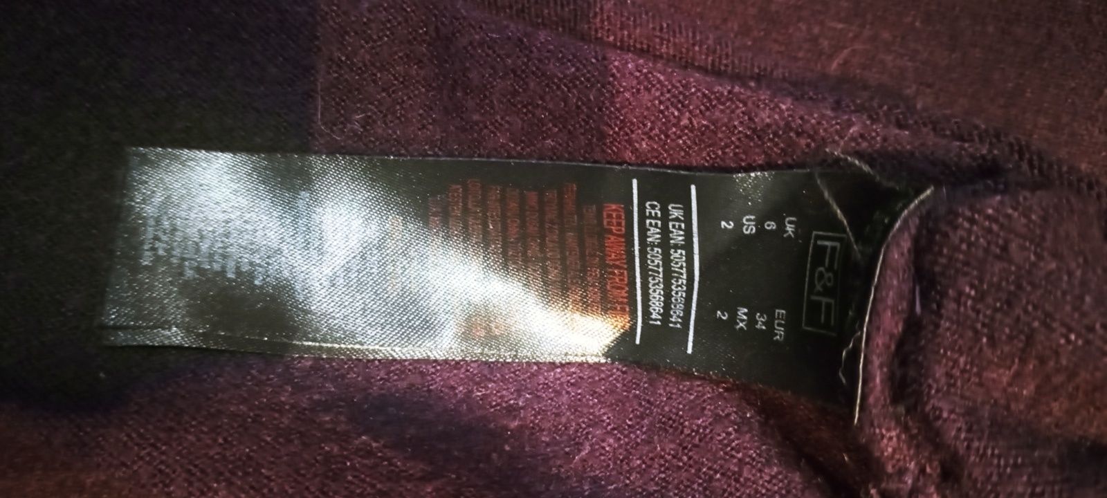Sweter F&F 34 ważki