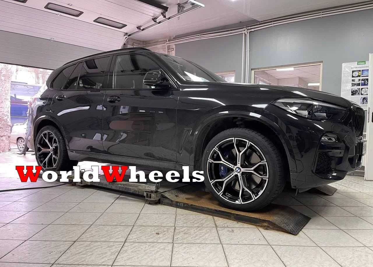 Диски R21 5x112 BMW X5 m X6 G05 G07 G06 G30 G11 G01 разношир. 741