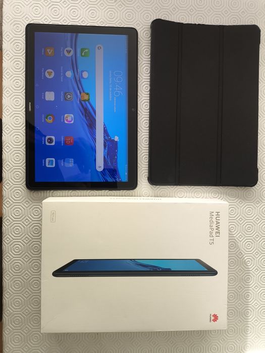 Tablet Huawei Matepad T5 4/64 Caixa e Capa.289€ na Worten.Chamadas 4G