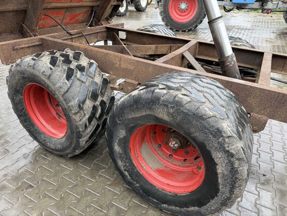 Przyczepa Tandem 12t skorupa