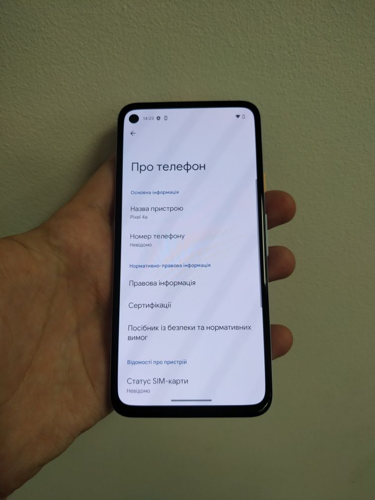 Google Pixel 4a 6/128 GB Neverlock + E sim ІДЕАЛ!!!