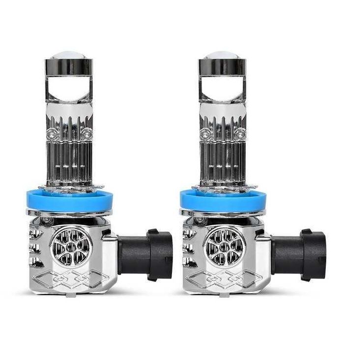 Светодиодные LED лампы с мини линзами Y9max H11 80W 5000K