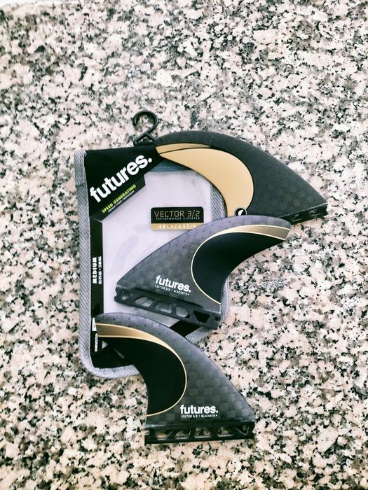 Quilhas Futures Vector 3/2 Blackstix M