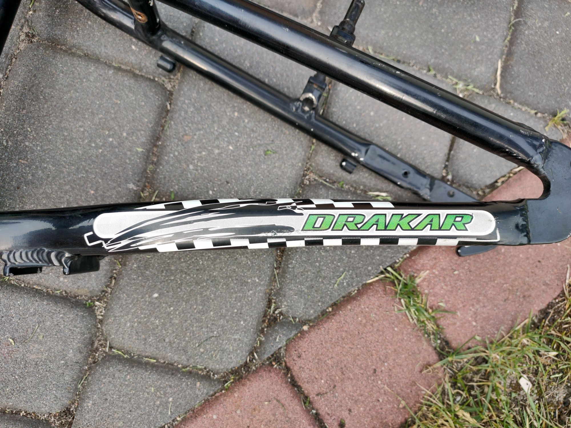 Frameset roweru dziecięcego Merida Raptor. Zestaw
