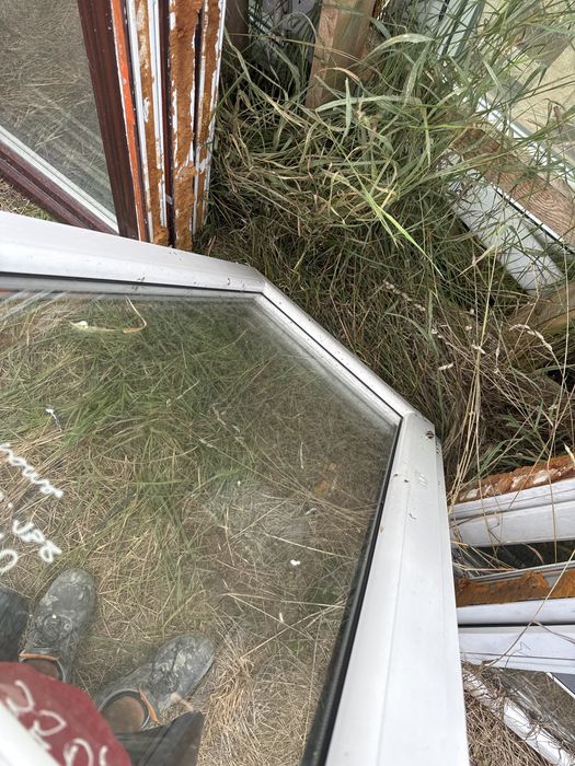 1x okno plastikowe 70x138 biale RU - rama 8cm (sklad okien, super stan