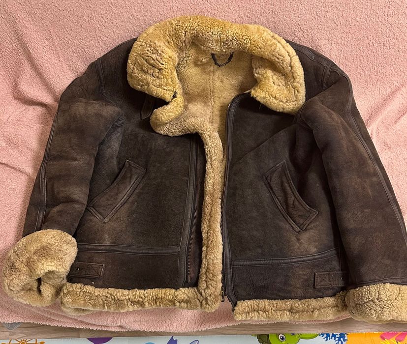 Дублянка шкіряна з овчини