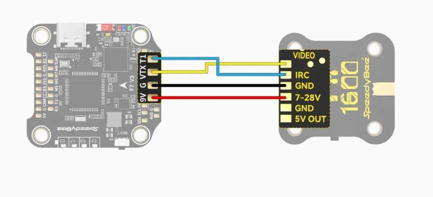 Відеопередавач SpeedyBee 1,6 Вт VTX Ultra Long Range