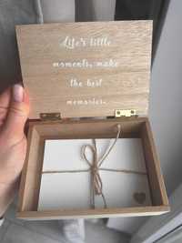 Drewniane pudełko wspomnień