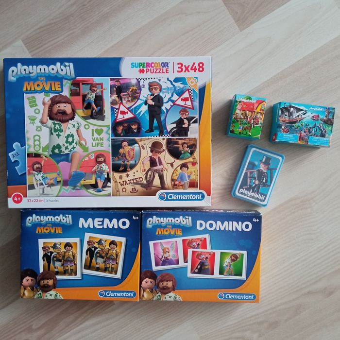 Playmobil puzzle i gry