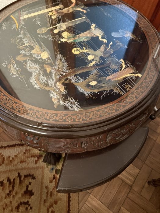 Mesa chinesa madreperola