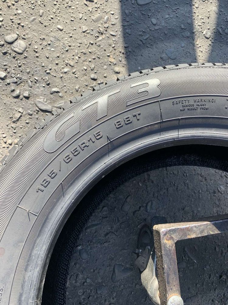 Шини демо 185/65 R15 пара Goodyear 2022p літо 7,9мм