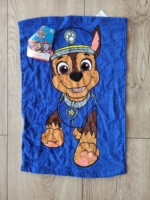 Ręcznik dla dzieci psi patrol CHASE bawełna